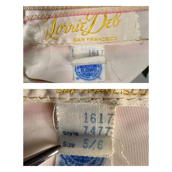 Vintage 1970s Lorrie Deb Floral Lace Victorian Prairie Dress, Gunne Sax Style - Picture 8 of 16